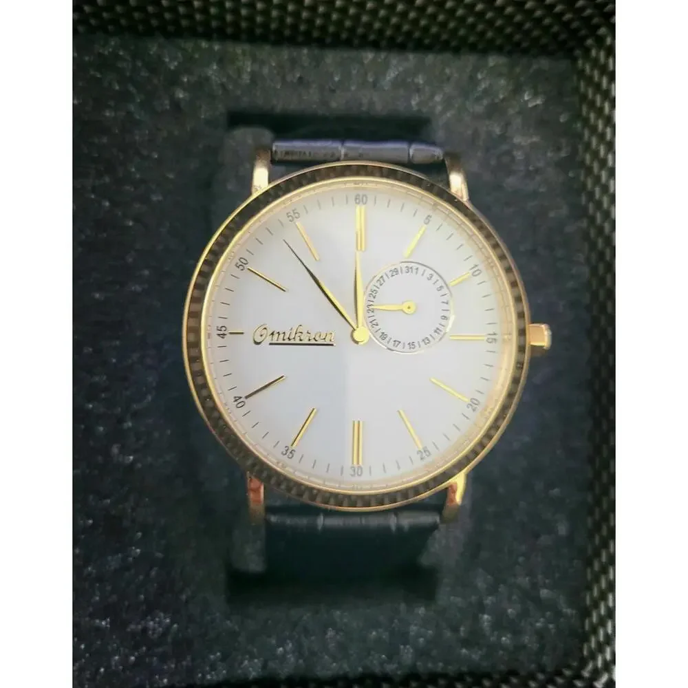 Rare Omikron Marauder Mens‎ Elegant Dress Watch New In Box